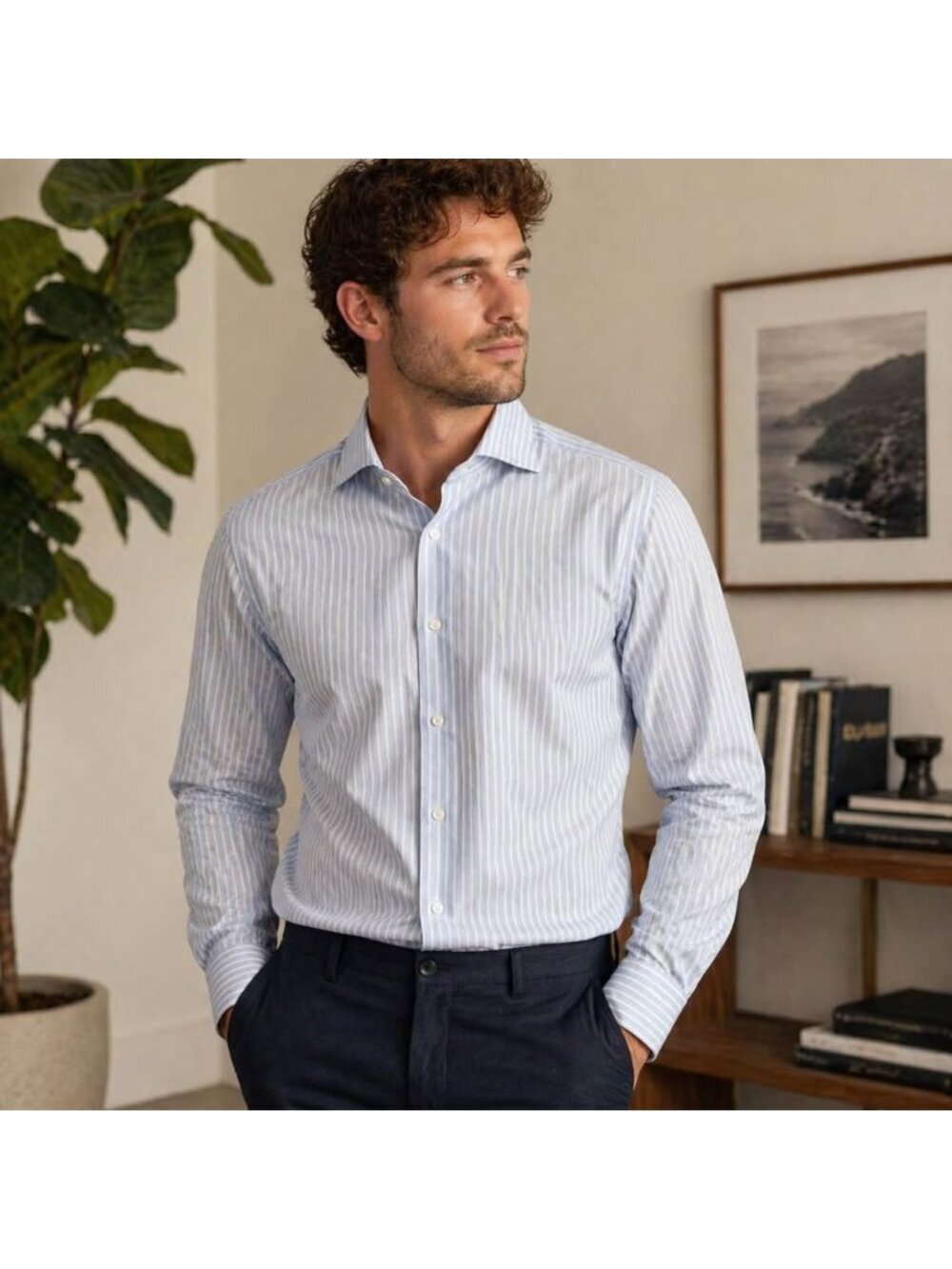 Ermenegildo Zegna Couture Dress Shirt – Size 15 (38)